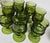 Mid Century Gustavian Avocado Green Goblets- Set of Eight For Sale - Image 15 of 15