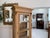 Rustic Display Cabinet with Glass For Sale - Image 6 of 12