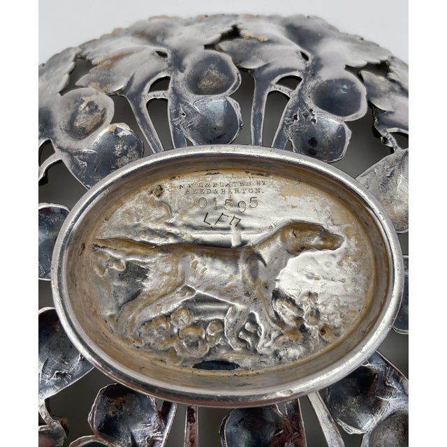 Early 20th Century Silver Plated Vide Poche by Reed and Barton For Sale - Image 5 of 7