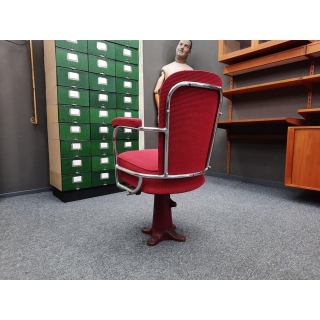 1940s Bauhaus Cinema Folding Chair by Fana Metaal Holland, 1930s For Sale - Image 5 of 15