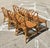 Chinese Vintage Chinese Chippendale Rattan Dining Chairs - Set of 6 For Sale - Image 3 of 12