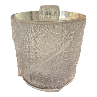 MCM - Lucite Iceberg Ice Bucket For Sale