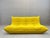 Togo Three-Seater Sofa in Yellow from Ligne Roset, 2012, in Good conditions. Designed 1960 to 1969 This piece has an...