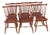 Authentic Stickley Sold Wood 6 Spindle-Back Windsor Chairs For Sale