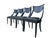 Postmodern Vintage Italian Postmodern Klismos Dining Chairs by Pietro Costantini, Set of 4 For Sale - Image 3 of 18