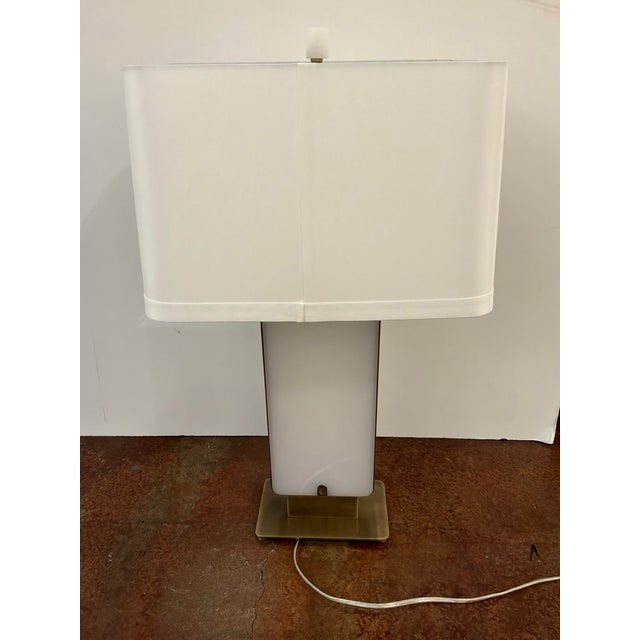 White Revelation Wrapped in Light Lamp For Sale - Image 8 of 12