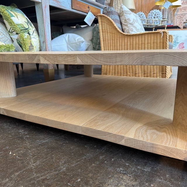 Nickey Kehoe Square Shelf Coffee Table For Sale - Image 10 of 11