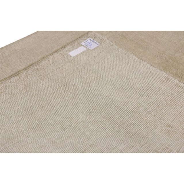 Mid 20th Century Vintage Turkish Oushak Rug - 03'08 X 06'05 For Sale - Image 5 of 7