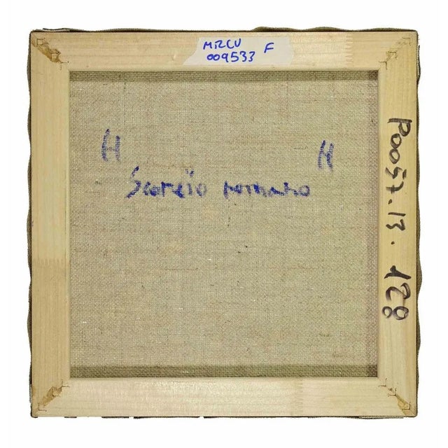 Contemporary Pino Romanò, View of Rome, Oil Painting, 1990s For Sale - Image 3 of 4