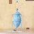 Late 20th Century Coastal Custom-Painted Coastal Ceramic Amphora Table Lamp With Mermaid & Seahorse Shade For Sale - Image 12 of 18