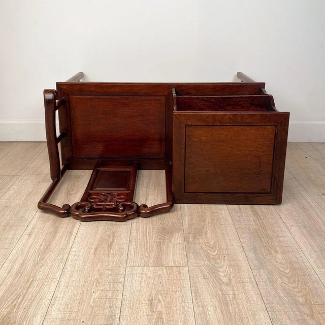 Vintage Chinese Telephone Table, Circa 1970 For Sale - Image 10 of 10