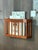 Wood Danish Teak Wall Magazine Rack, 1950s For Sale - Image 7 of 8