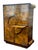 1930s Art Deco Macassar & Exotic Wood Wardrobes With Budapest Museum Export Stamp - A Pair For Sale - Image 4 of 12