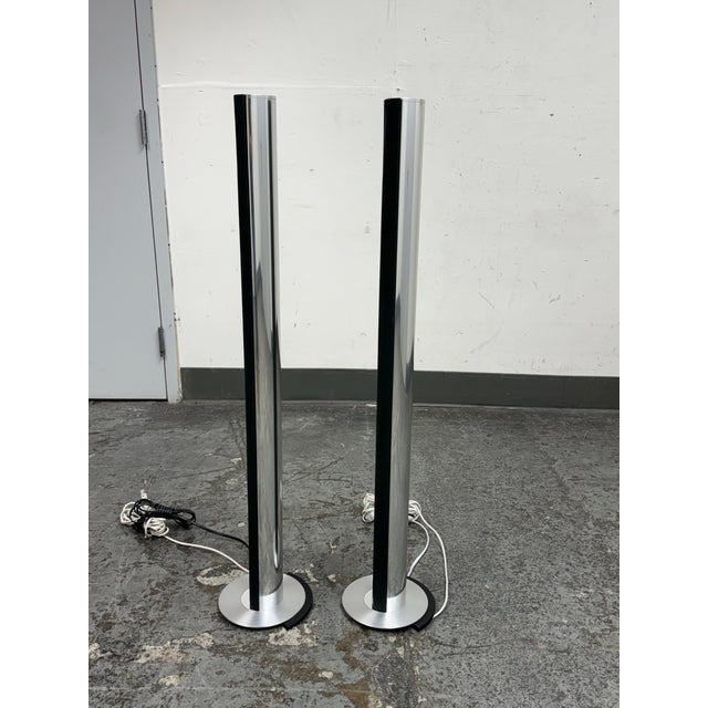 Design Plus Gallery presents a Pair of Beolab 6000 Standing Speakers from Bang & Olufsen. This pair shows the brand’s...