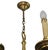 Large Vintage Ormolu Brass Chandelier with Ten Lights and Arms, 1960 For Sale - Image 6 of 7