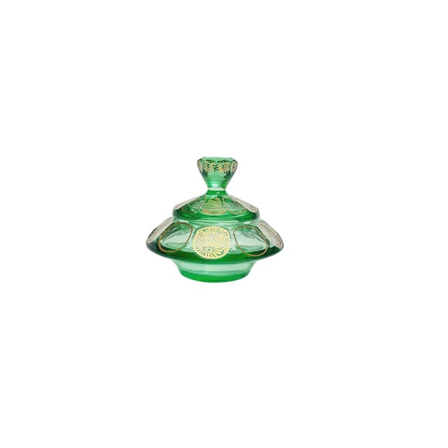 Art Deco Candyer from Moser, Former Czechoslovakia, 1960s For Sale - Image 10 of 12