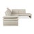 Leather Corner Sofa in Cream Beige with Manual Function by Willi Schillig For Sale - Image 17 of 18
