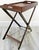 Mid 20th Century Vintage English Butler's Mahogany Tray Table With Folding Stand For Sale - Image 11 of 18