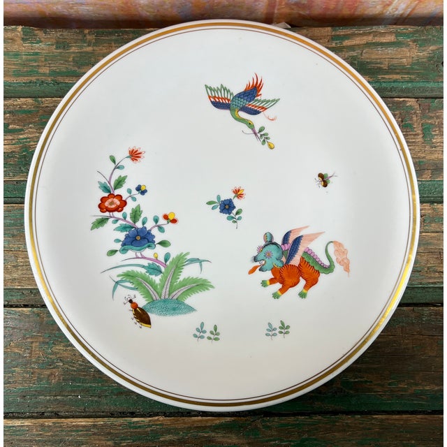 Large Porcelain Wall Dish from Meissen For Sale - Image 11 of 11