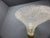 Italian Green Murano Glass Floor Lamp with Large Frosted Shade, 1980s For Sale - Image 11 of 13