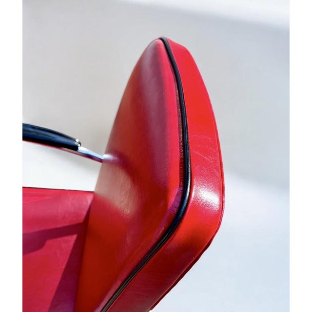 Bauhaus Modern Tubular Steel Seating Group Set of 2 Cantilever Armchairs and 1 Stool Ottoman by Mauser Werke, Mod. RS7 & RH1, Germany, 1935 For Sale - Image 13 of 18