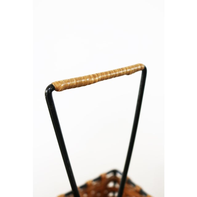 Mid-Century Modern Mid-Century Modern Rattan Umbrella Stand, Italy, 1960s For Sale - Image 3 of 7