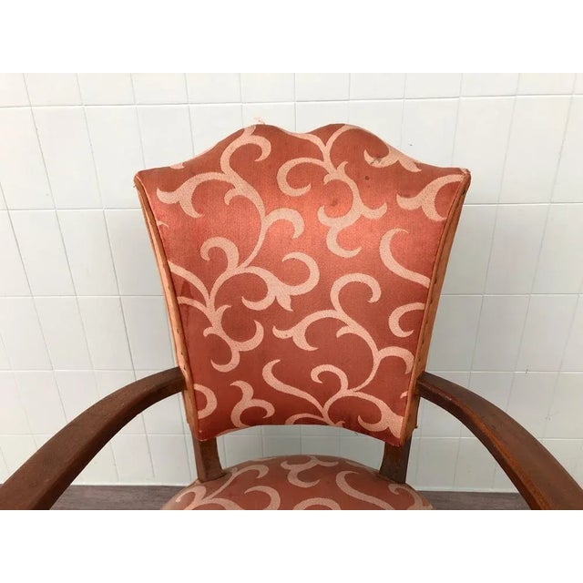 French Chair in Beech, 1930s For Sale - Image 6 of 12