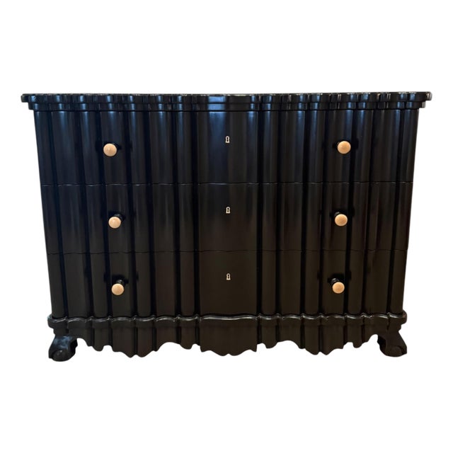 Dessin Fournir Portuguese Ebonized Commode For Sale