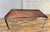 Industrial Coffee Table ~ Baker Milling Road Industrial Brown Cocktail Coffee Table Italy For Sale - Image 3 of 8