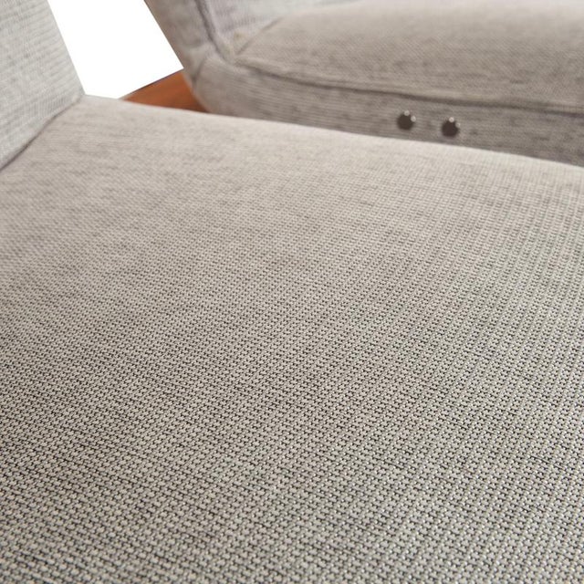 Gray Grey Fabric Wave Three Electric Two-Seater Sofa by Koinor For Sale - Image 8 of 17