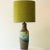 XL heavy quality ceramic table or floor lamp, 1970s. This lamp base brings refined elegance and rich visual appeal to any...