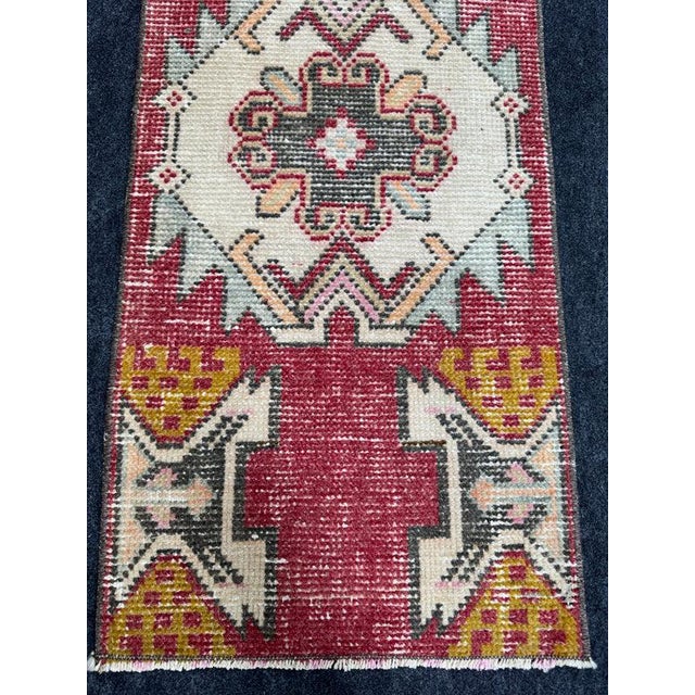 Contemporary Turkish Yastik Rug 1'4" x 3'1" For Sale - Image 3 of 5