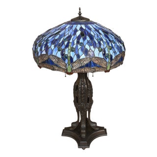 Bronze 3-Light Table Lamp from Tiffany, 1960s For Sale
