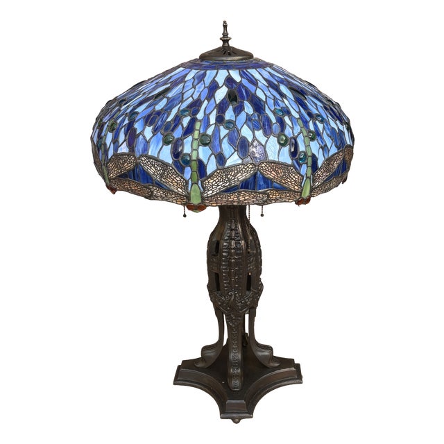 Bronze 3-Light Table Lamp from Tiffany, 1960s For Sale