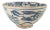 Early Korean Chinoiserie Blue and White Bowl For Sale