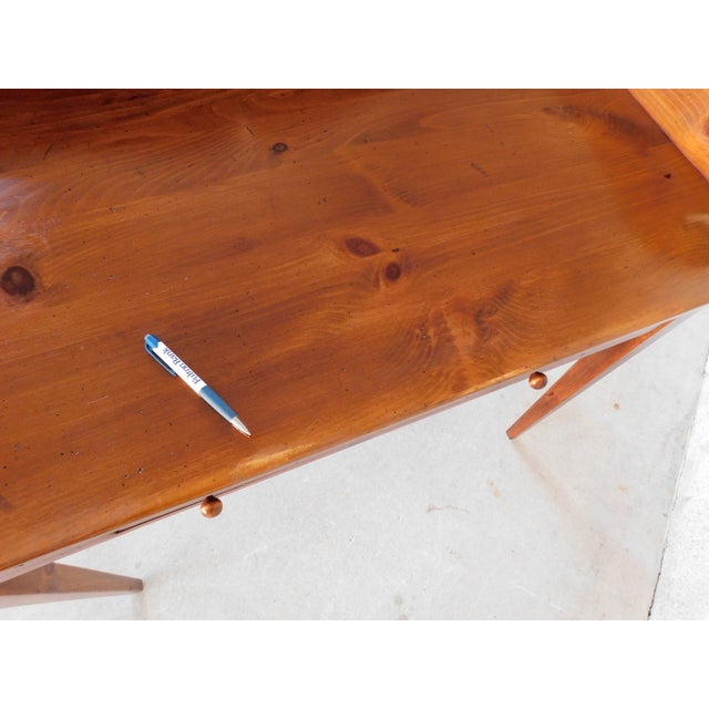 Ethan Allen Country Craftsman Writing Desk 19-9303 Finish 219 For Sale - Image 16 of 17