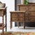 Traditional Matthew Izzo Home Faux Bamboo Two Drawer Nightstand For Sale - Image 3 of 5