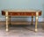 Impressive English Regency style mahogany writing desk dating to circa 1880 The rounded rectangular top is inset with...