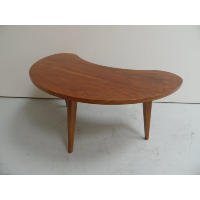 Mid-Century Moon-Shaped Coffee Table, 1950s For Sale - Image 11 of 13