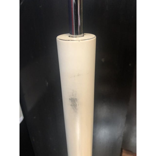 White Large White Coupé Arc 3320 Lamp by Joe Colombo for Oluce, 1960s For Sale - Image 8 of 10