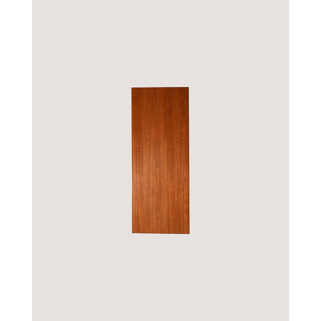Wood Scandinavian Coffee Table with Drawer, 1960s For Sale - Image 7 of 8