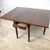 American Empire-Style Walnut Drop-Leaf Gate-Leg Table With Single Drawer For Sale - Image 4 of 17