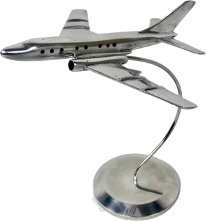 TU-124 Plane Statuette, Poland, 1950s