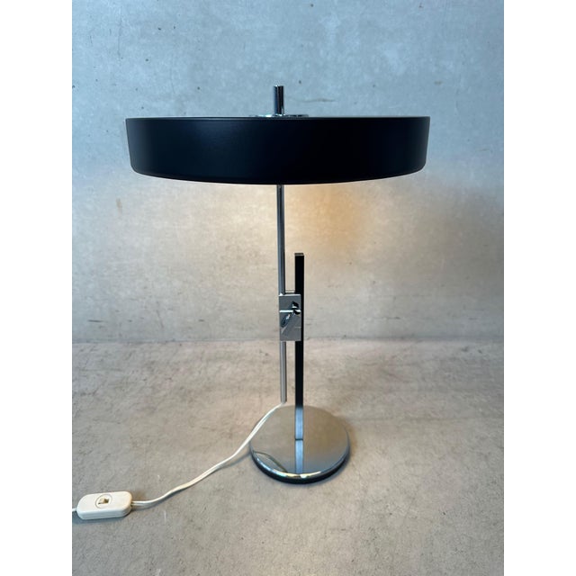 Vintage President Table Lamp from Kaiser Leuchten, 1970s For Sale - Image 4 of 11