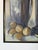 1970's Vintage Gasper Gunhz Modernist Still Life Mixed-Texture Oil on Canvas Painting, Framed For Sale - Image 9 of 12