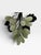 Vintage Chinese Hand-Carved Jade & Hardstone Grape Cluster on Silk Wrapped Stem For Sale In West Palm - Image 6 of 8