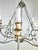 Rococo Vincente Eight Light Wood & Iron Painted Chandelier by Miamar Home For Sale - Image 3 of 12