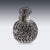 Antique 19th Century Indian Kutch Silver Scent Bottle by Oomersi Mawji, 1890s For Sale - Image 12 of 15