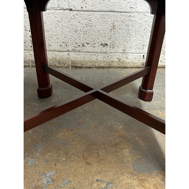 1980s Chinese Chippendale Style Pair of Benches Attributed to Baker Furniture For Sale In New York - Image 6 of 6