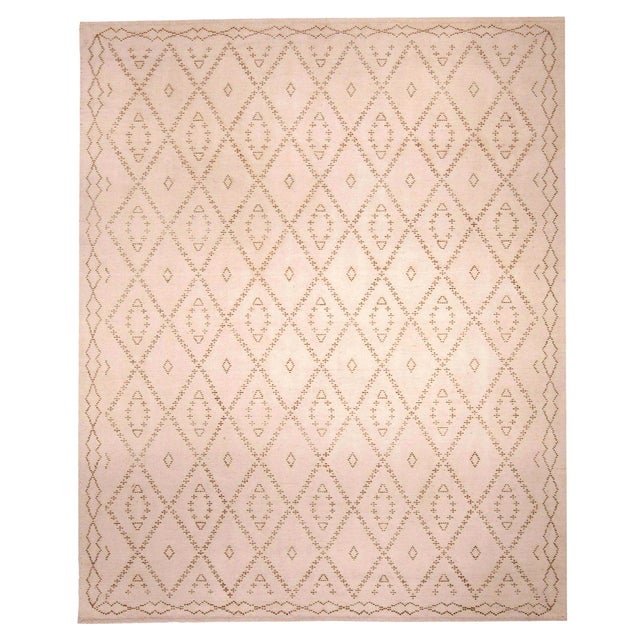 Modern Moroccan Tazo Wool Rug by Doris Leslie Blau For Sale